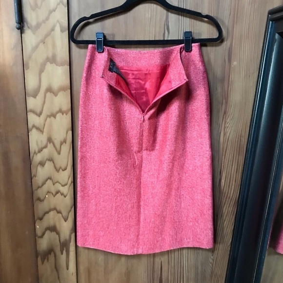 Bcbgmaxazria Wool Blend Embellished Pencil Skirt - Picture 8 of 8